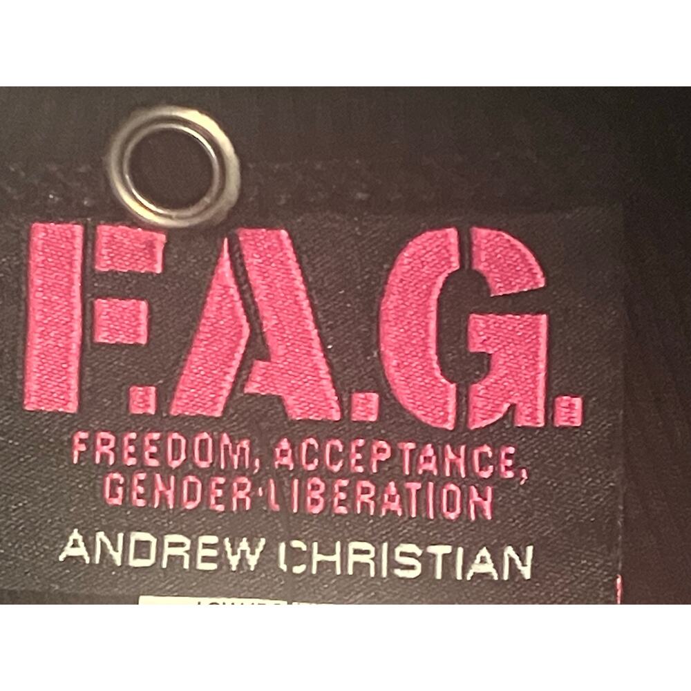 Andrew Christian X-Rated Tank Black Large - Picture 11 of 12